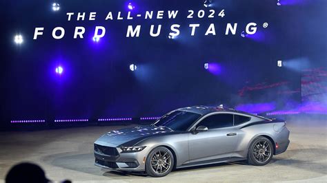 Ford unveils the next-generation Mustang at the Detroit auto show