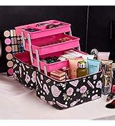 SIBY PU Leather Makeup Organizer for Women
