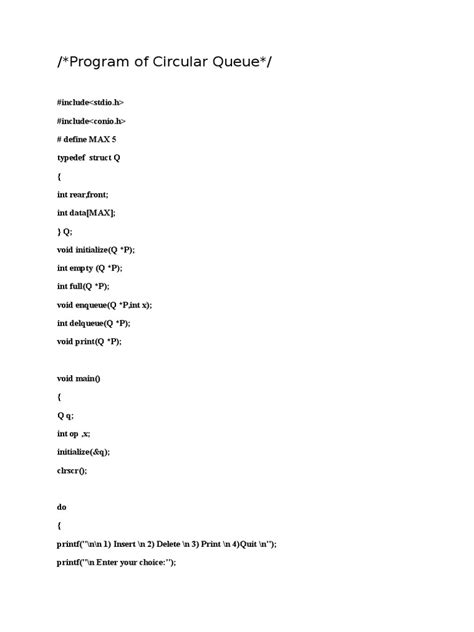 Image result for Circular Queue in Java Program