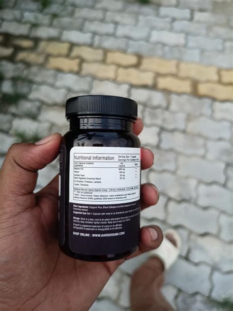 Aarogya360 Digestive Enzymes, Betaine HCl, Pepsin, Gentian Bitters, 60 ...