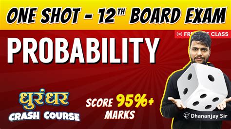 Image result for Probability One Shot Class 12