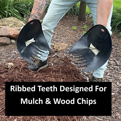 Buy Keyfit Tools Mulch Mitts Mulch Scoops Hand Shovel Forks for All ...