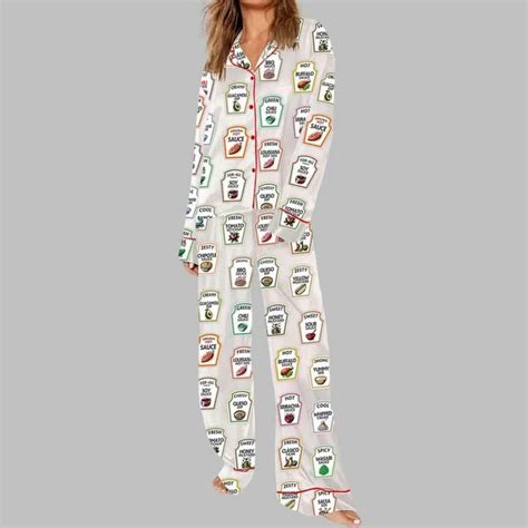 Taco Bell Hot Sauce Pajama Set - gullprint.com