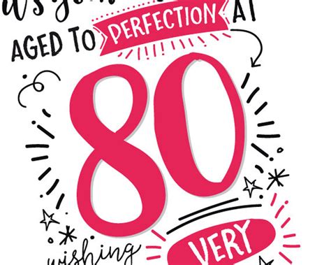 80th Birthday Greetings For Women