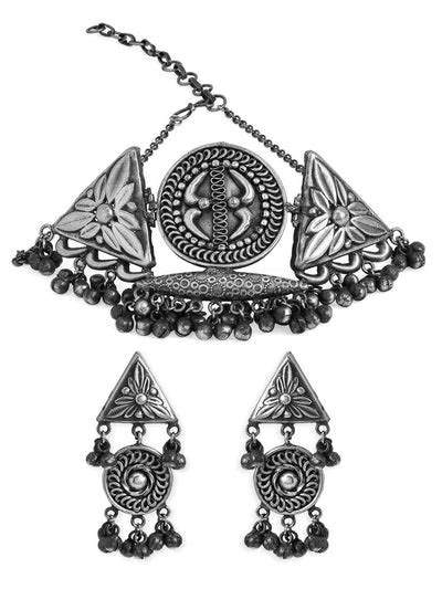 Oxidised Jewellery Online | Oxidised Jewellery Set Online - Rubans