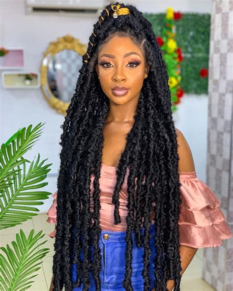 Butterfly Locs Braids Styles at Margaret Bower blog