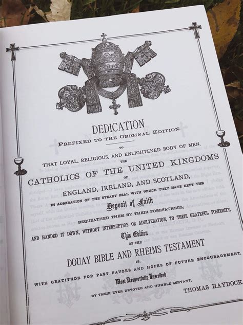 Image result for Douay-Rheims Bible Reading