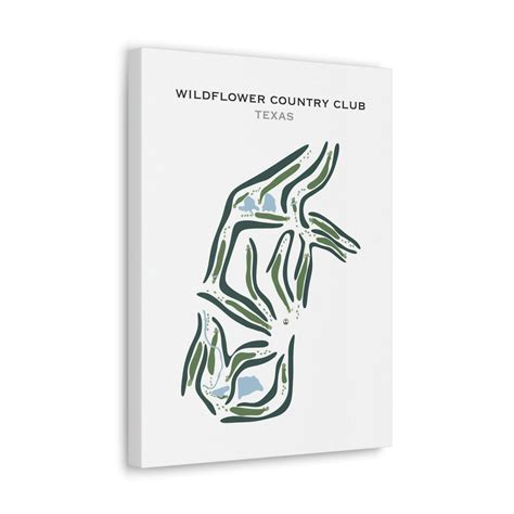 Buy the best printed golf course Wildflower Country Club, Texas - Print ...