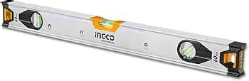 INGCO Spirit Level with 3 Pcs powerful Magnet, 60cm, Double Side Milled ...