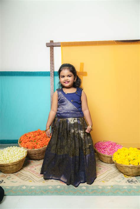 Ishwarya Navy Blue Mini | Shobitam Custom Gowns | Made To Order ...
