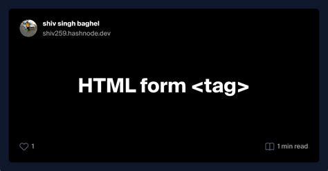 Image result for Form Tag in HTML