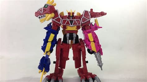 Power Rangers Dino Thunder Megazord Transformation