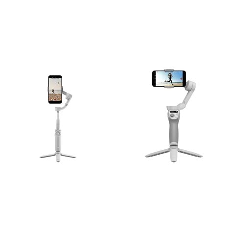 Dji Om 5-Handheld 3-Axis Smartphone Gimbal Stabilizer with Grip Tripod ...