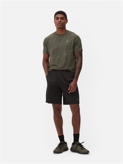 Men's Black Mesh Gym Shorts | Primark