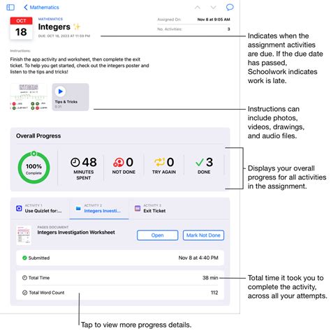 Schoolwork User Guide for Students - Apple Support (IN)