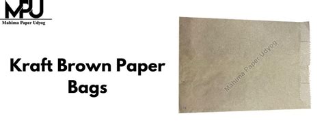 Kraft Brown Paper Bags Supplier