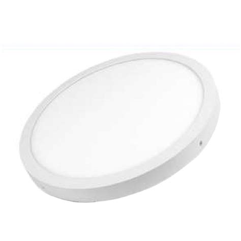 Powerlite 48-Watt Round Surface Mounted Die Casted Big Panel Light ...