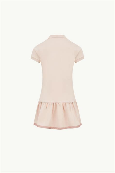 Pink Cotton Piquet Polo Shirt Dress - Dresses & Skirts for Children ...