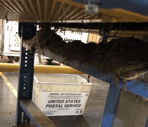 The view under the belt. No wonder we all have sinus problems here. : r/USPS