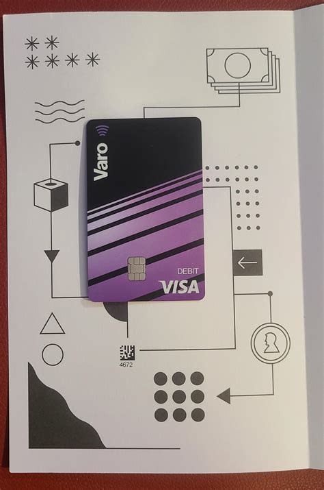 Just got my Varo debit card. Notice the weird chip card design : r ...