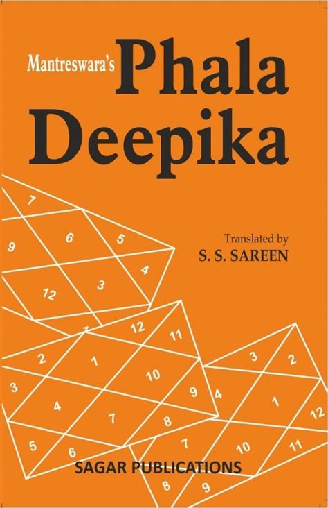 Mantreswara's Phala Deepika [English] By SS Sareen – Bookkish India