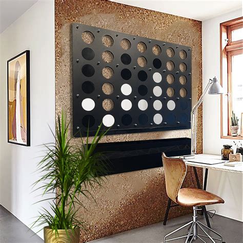 Giant metal wall connect four game board connect four metal wall games ...