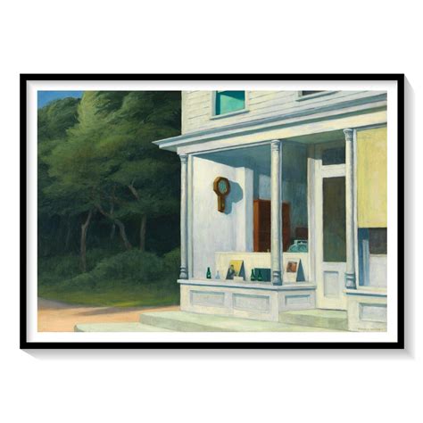 Seven AM Painting & Wall Art Print by Edward Hopper - Dessine Art