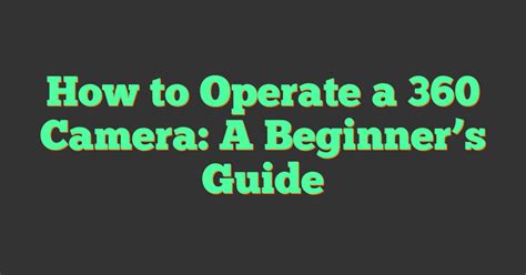 Image result for 360 Camera Pro Course