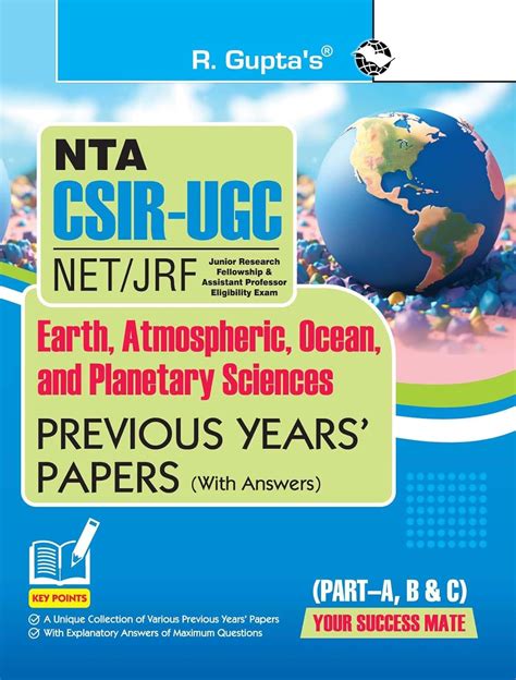 CSIR-UGC-NET/JRF : Earth, Atmospheric, Ocean and Planetary Sciences ...