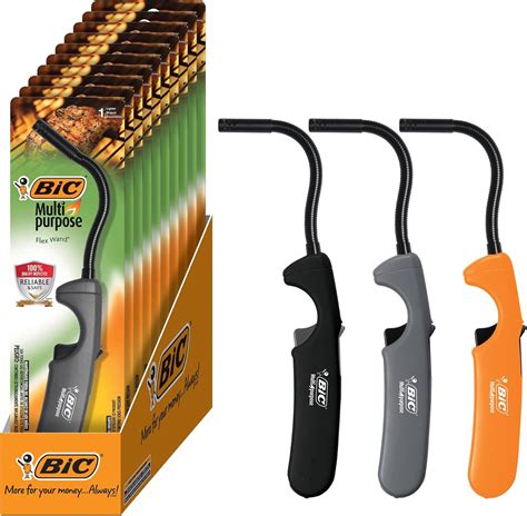 BIC Multi-Purpose Flex Wand Lighter, Assorted Handle India | Ubuy