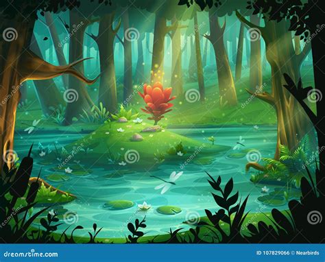 Swamp Cartoon 的图像结果