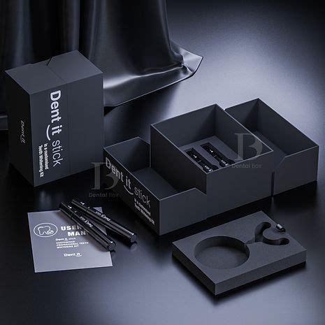 Teeth whitening kit packaging boxes manufacturer | Dental whitening kit box
