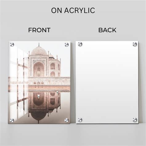 TajMahal Wood Print Wall Art – Chalk My Theme