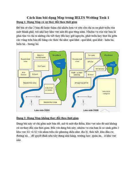 Image result for IELTS Academic Writing Task 1 Map