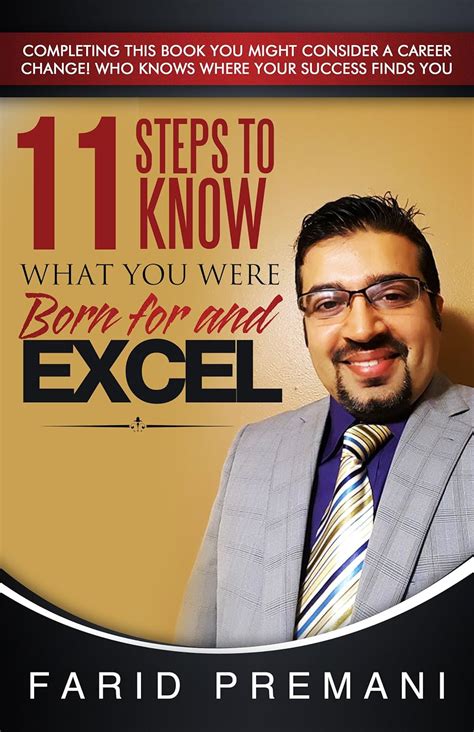 11 STEPS TO KNOW WHAT YOU WERE BORN FOR AND EXCEL eBook : Premani ...