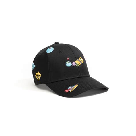 Paradox Paradise Baseball Cap – Black Cotton Embroidered Cap | Urban ...