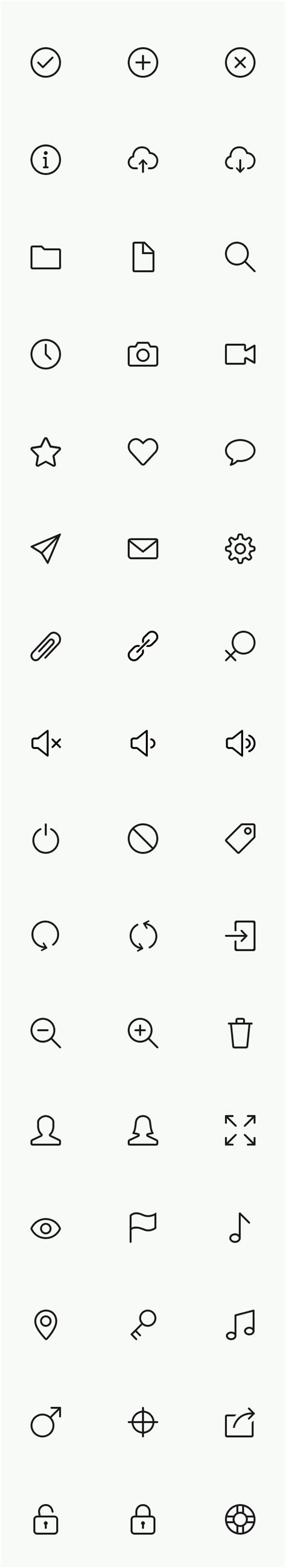 Simple Line Icons Free 的图像结果