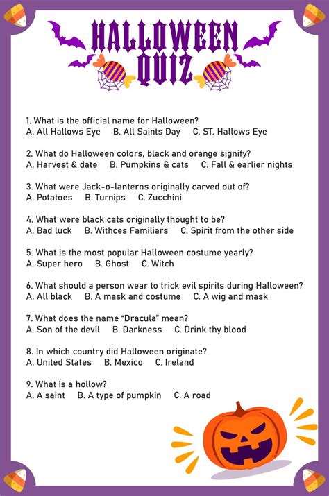 15 best free printable halloween trivia quizzes pdf for free at – Artofit