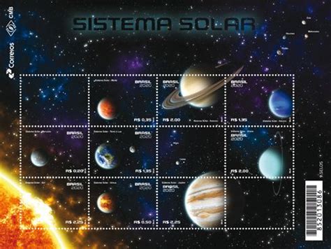 Miniature Sheet on Solar System -Brazil 2020. – Stamp Digest
