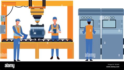 Manufacturing Machine Cartoon 的图像结果