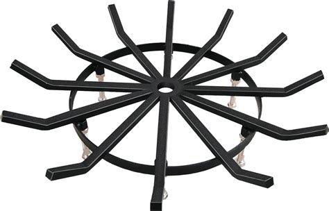 Buy Fire Pit Grate, 28 Inch Heavy Duty Solid Steel Fire Grate Log Grate ...