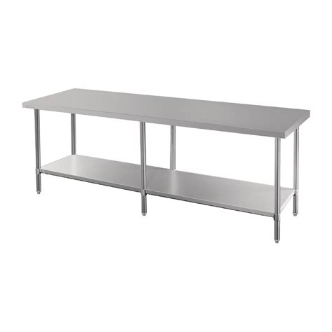 Vogue Premium Stainless Steel Table 2100mm