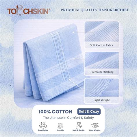 Finn Premium 100% Combed Cotton Handkerchiefs – Touch Skin - a venture ...