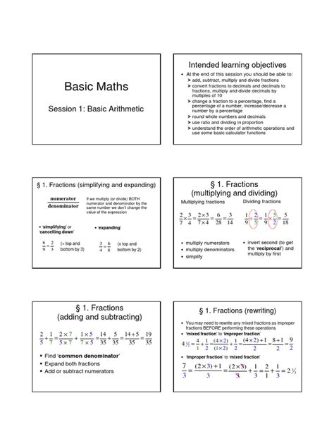 Image result for Basic Math Lecture