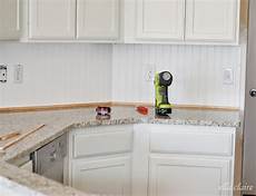 Beadboard For Backsplash by 30 Beadboard Kitchen Backsplash Tutorial Ella Beadboard For Backsplash