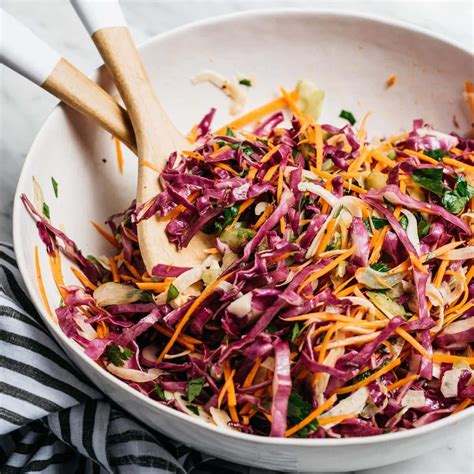 Apple Cider Vinegar Coleslaw - Our Salty Kitchen