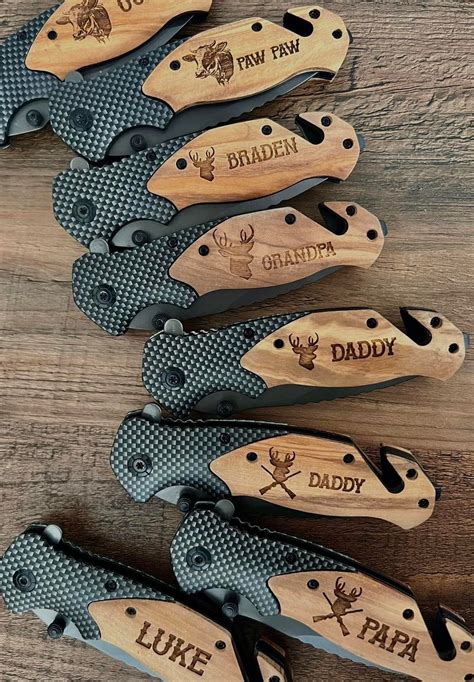Engraved Pocket Knife, Hunting Knife, Personalized Hunting Gifts for ...