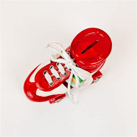 Vintage Roller Skate Coin Bank – Ella Jane Vintage