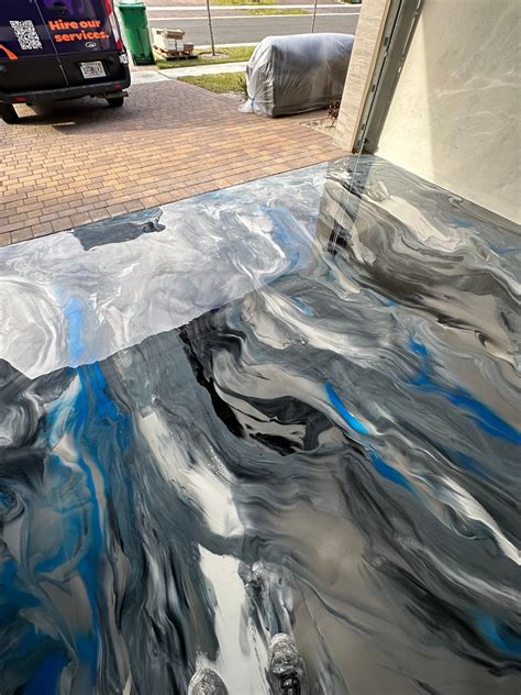 Metallic Epoxy Flooring Cost Guide | Price per Sq. Ft.