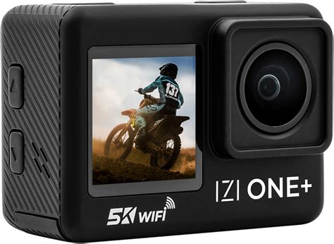 New IZI ONE+ 5K 48MP Action Camera, EIS, 6-Axis Stabilization ,110ft ...